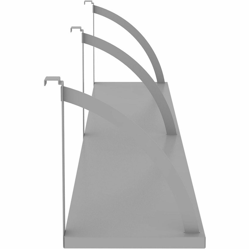 Heavy - Duty Lorell Panel System Overhead Shelf 56.25"W x 11.75"D x 14.25"H (LLR - LLR90263) - SchoolOutlet