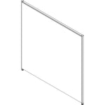 Lorell Panel System Partition Fabric Panel 48