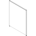 Lorell Panel System Partition Fabric Panel 36