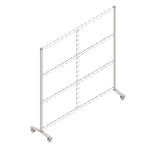 Lorell Adaptable Panel Legs for Configuration 18.75