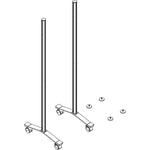 Lorell Adaptable Panel Legs for Configuration 18.75
