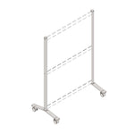 Lorell Adaptable Panel Legs for Configuration 18.75