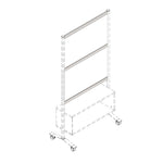 Lorell Single - Wide Thickorizontal Panel Strip for Adaptable Panel System 33.12