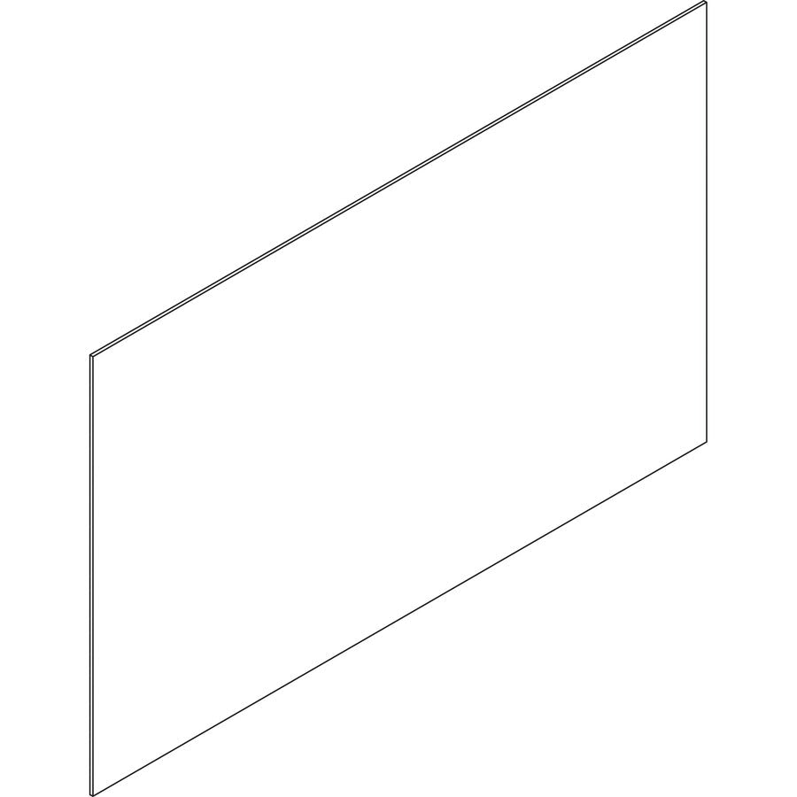 Lorell Adaptable Panel Divider Aluminum 24"W x 37D" x 2" Thick (LLR - LLR9027X24) - SchoolOutlet