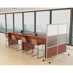 Lorell Adaptable Panel System Straight Connector Set Steel Panel Connector (LLR - LLR90283) - SchoolOutlet
