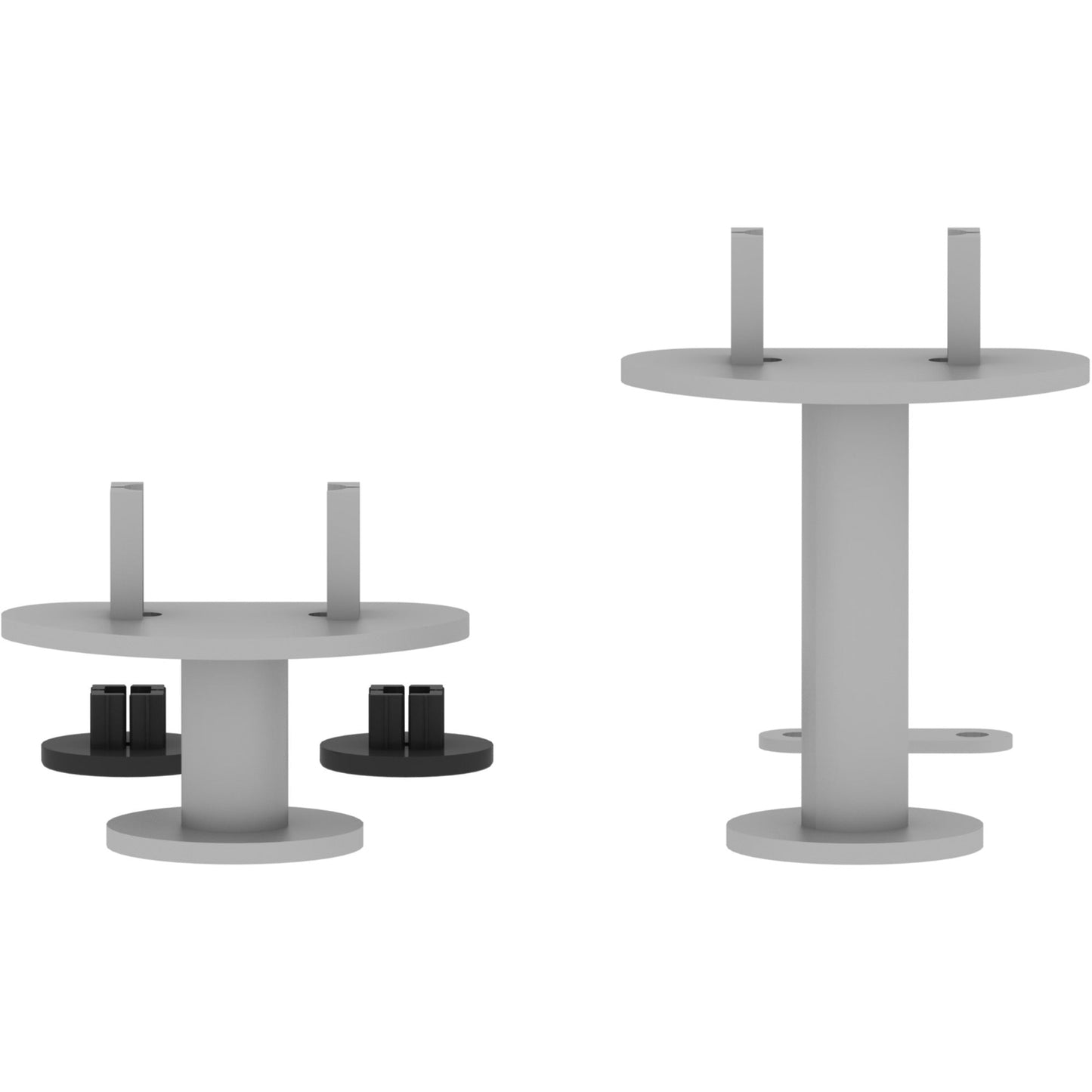Lorell Adaptable Panel System Straight Connector Set Steel Panel Connector (LLR - LLR90283) - SchoolOutlet