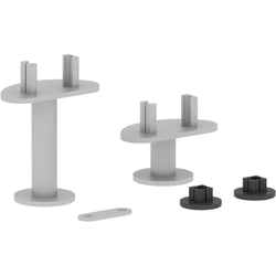 Lorell Adaptable Panel System Straight Connector Set Steel Panel Connector (LLR-LLR90283)