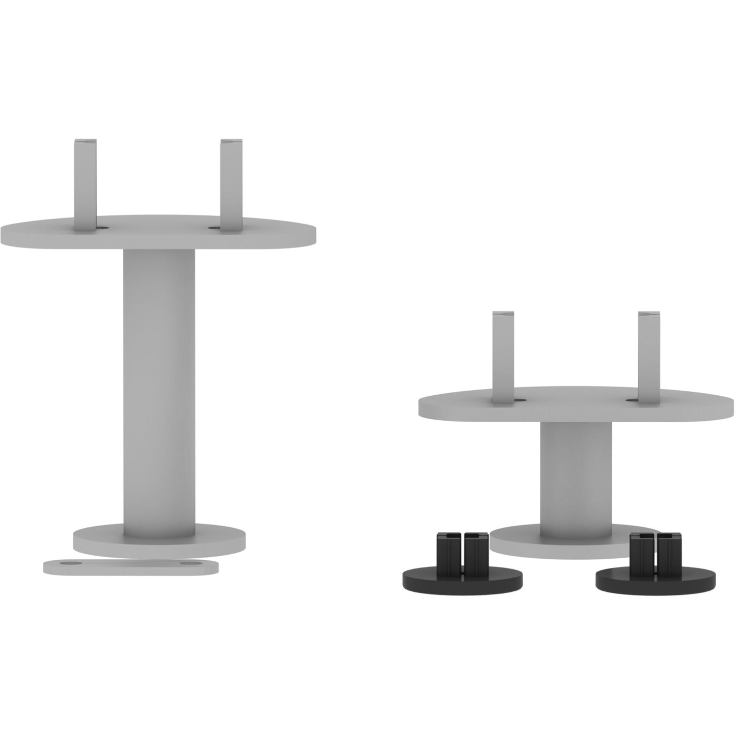 Lorell Adaptable Panel System Straight Connector Set Steel Panel Connector (LLR - LLR90283) - SchoolOutlet