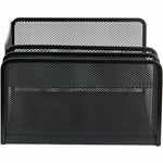 Lorell 4 - Tier File Organizer Steel Mesh Desktop Document Organizer Black (LLR - LLR95281) - SchoolOutlet