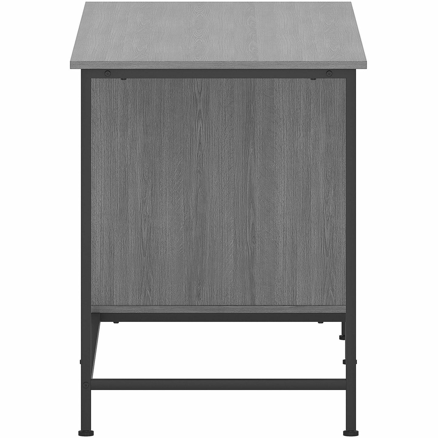 Lorell SOHO Series 55"W x 23.6"D x 30"H Single Pedestal Desk 3 Drawers (LLR - LLR9761X) - SchoolOutlet