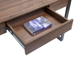 Lorell SOHO Desk with Center Drawer 47