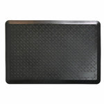 Lorell Ergonomic Anti - Fatigue Workstation Mat 36 x 24 in Polyurethane Foam Black (LLR - LLR99527) - SchoolOutlet