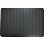 Lorell Ergonomic Anti - Fatigue Workstation Mat 36 x 24 in Polyurethane Foam Black (LLR - LLR99527) - SchoolOutlet