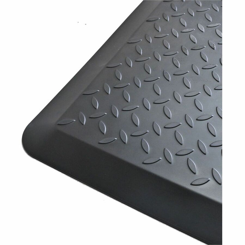 Lorell Ergonomic Anti - Fatigue Workstation Mat 36 x 24 in Polyurethane Foam Black (LLR - LLR99527) - SchoolOutlet