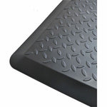 Lorell Ergonomic Anti - Fatigue Workstation Mat 36 x 24 in Polyurethane Foam Black (LLR - LLR99527) - SchoolOutlet