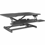 Lorell Electric Desk Riser with Wireless Charging 20