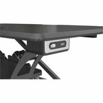 Lorell Electric Desk Riser with Wireless Charging 20