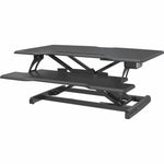 Lorell Electric Desk Riser with Wireless Charging 20
