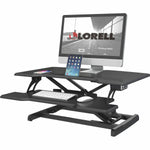 Lorell Electric Desk Riser with Wireless Charging 20