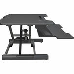 Lorell Electric Desk Riser with Wireless Charging 20
