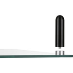 Lorell 4 - Leg Single - Shelf Glass Monitor Stand 3