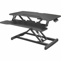Lorell X-Type Slim Desk Riser 16.5"H x 20"W Black (LLR-LLR99539)