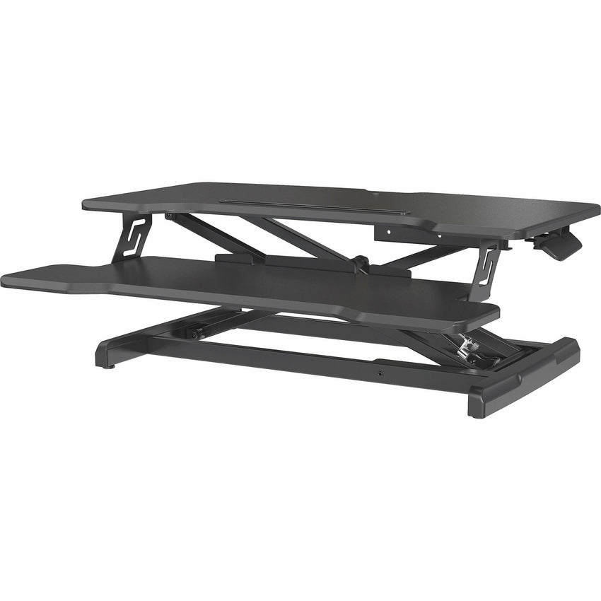 Lorell X - Type Slim Desk Riser 16.5"H x 20"W Black (LLR - LLR99539) - SchoolOutlet