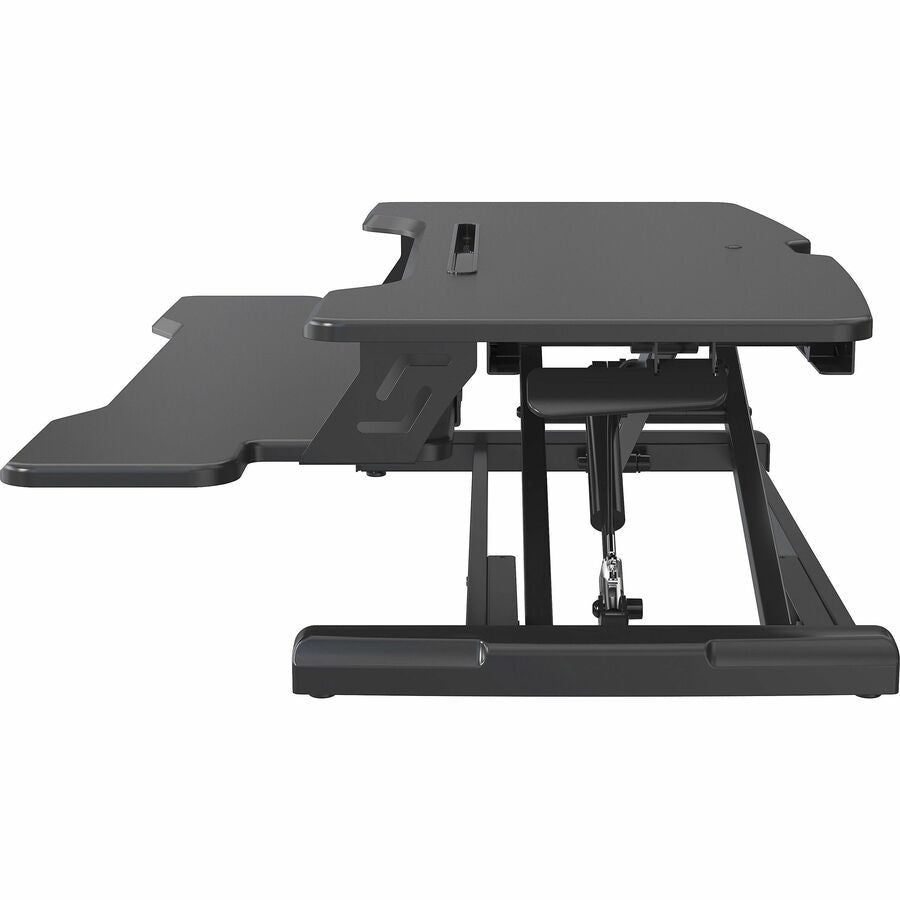 Lorell X - Type Slim Desk Riser 16.5"H x 20"W Black (LLR - LLR99539) - SchoolOutlet
