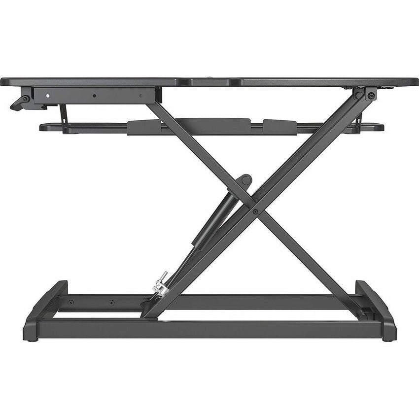 Lorell X - Type Slim Desk Riser 16.5"H x 20"W Black (LLR - LLR99539) - SchoolOutlet