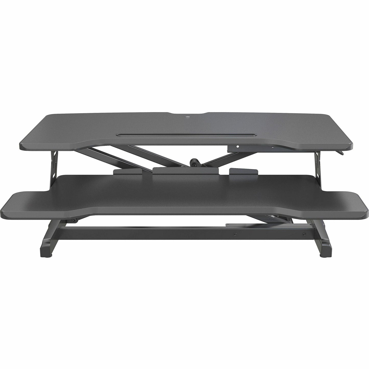Lorell X - Type Slim Desk Riser 16.5"H x 20"W Black (LLR - LLR99539) - SchoolOutlet