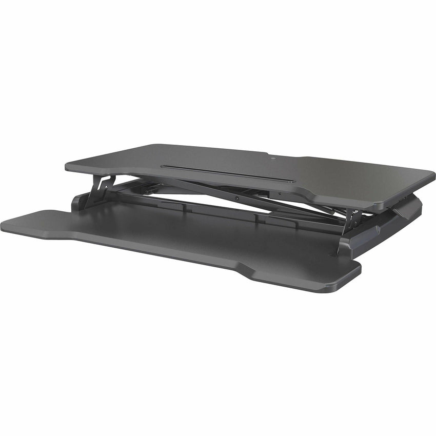 Lorell X - Type Slim Desk Riser 16.5"H x 20"W Black (LLR - LLR99539) - SchoolOutlet