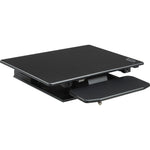 Lorell Electric Desk Riser with Keyboard Tray 17.13