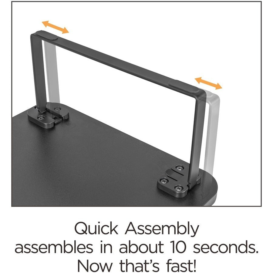 Lorell Quick - Install Monitor Laptop Riser 4.8"H x 39.4"W x 10.2"D (LLR - LLR9955X) - SchoolOutlet