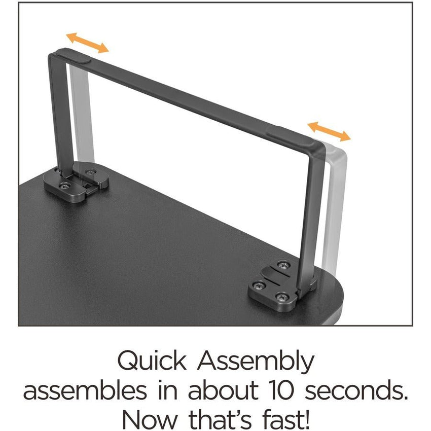 Lorell Quick - Install Monitor Laptop Riser 4.8"H x 39.4"W x 10.2"D (LLR - LLR9955X) - SchoolOutlet