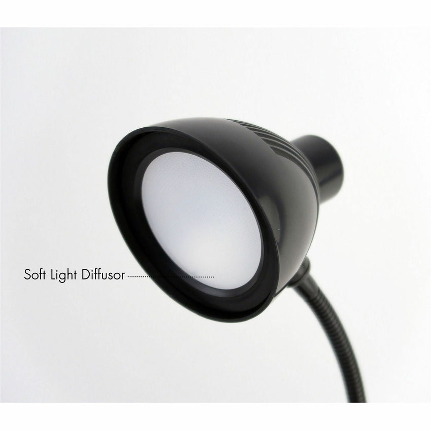 Lorell LED Desk Lamp Lumens Black (LLR - LLR99774) - SchoolOutlet