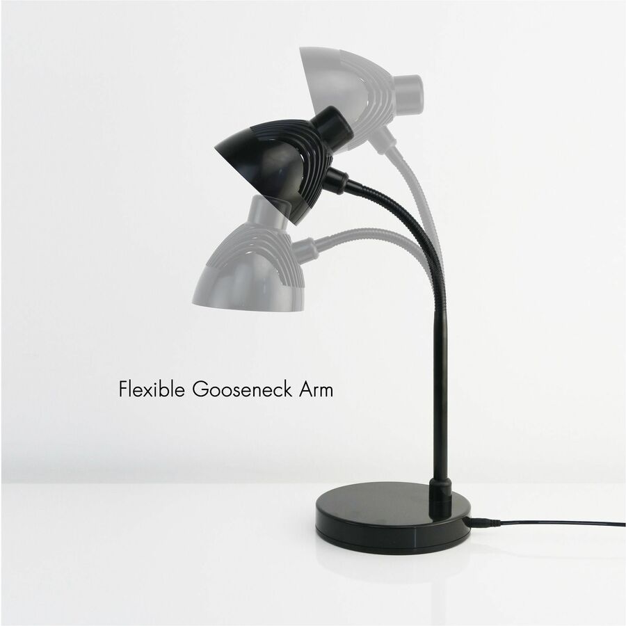 Lorell LED Desk Lamp Lumens Black (LLR - LLR99774) - SchoolOutlet