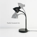 Lorell LED Desk Lamp Lumens Black (LLR - LLR99774) - SchoolOutlet