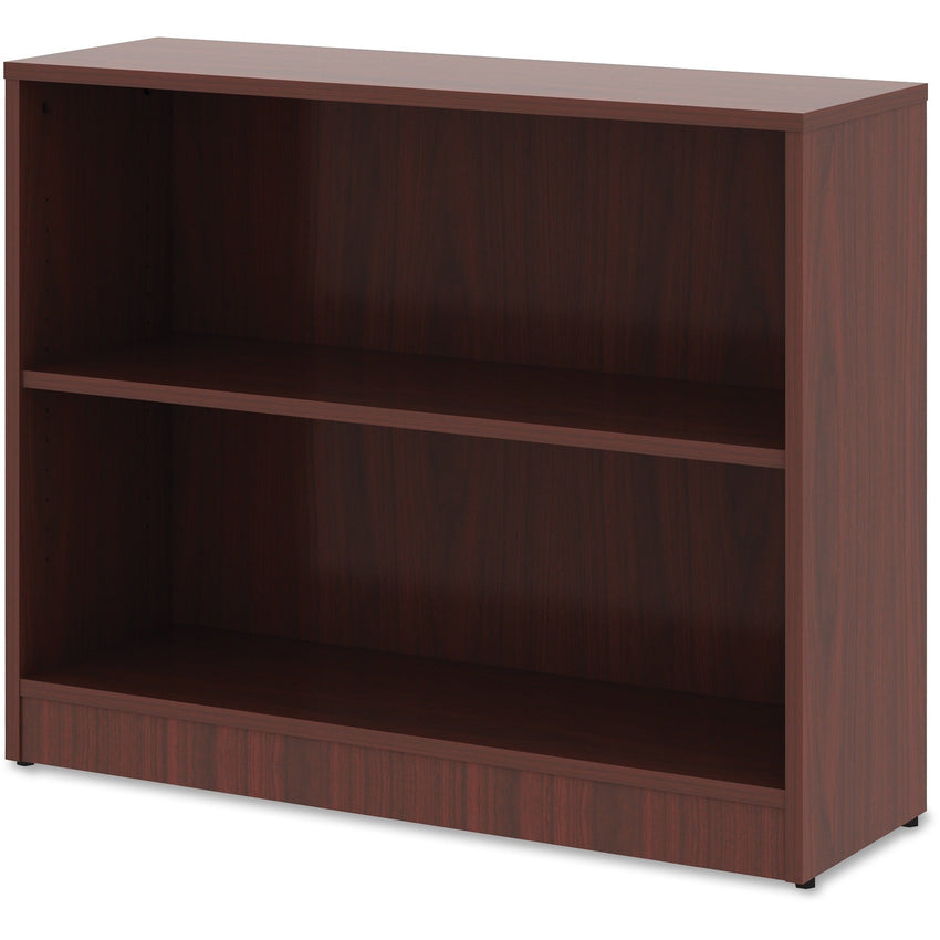 Lorell Professional 2 - Shelf Laminate Bookcase 36"W x 12"D x 29.5"H with Adjustable Shelving (LLR - LLR9977X) - SchoolOutlet