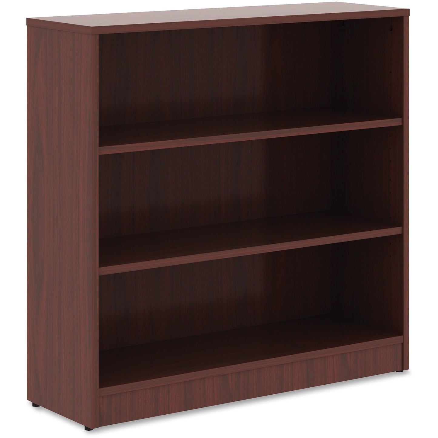 Lorell Professional 3 - Shelf Laminate Bookcase 36"W x 12"D x 36"H with Adjustable Shelving (LLR - LLR9978X) - SchoolOutlet