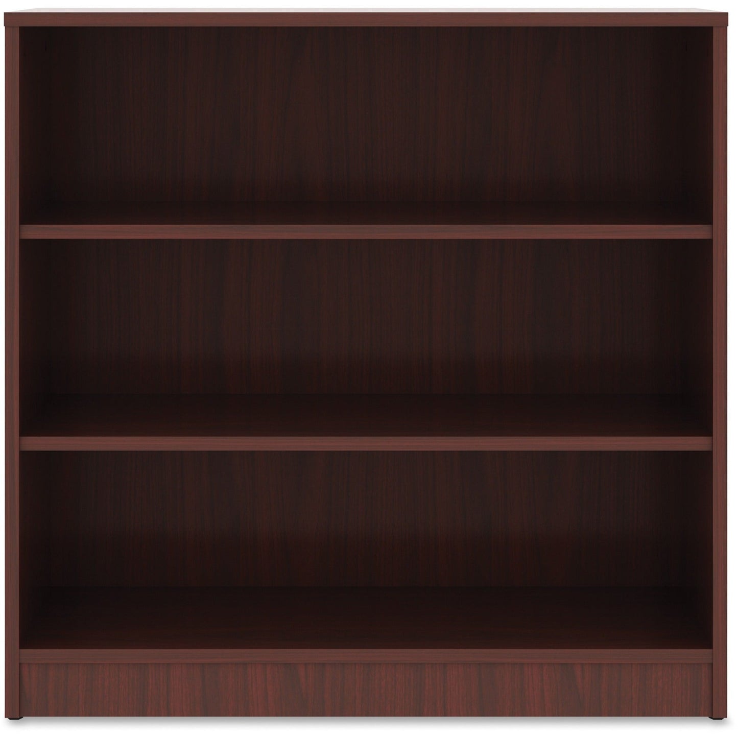 Lorell Professional 3 - Shelf Laminate Bookcase 36"W x 12"D x 36"H with Adjustable Shelving (LLR - LLR9978X) - SchoolOutlet