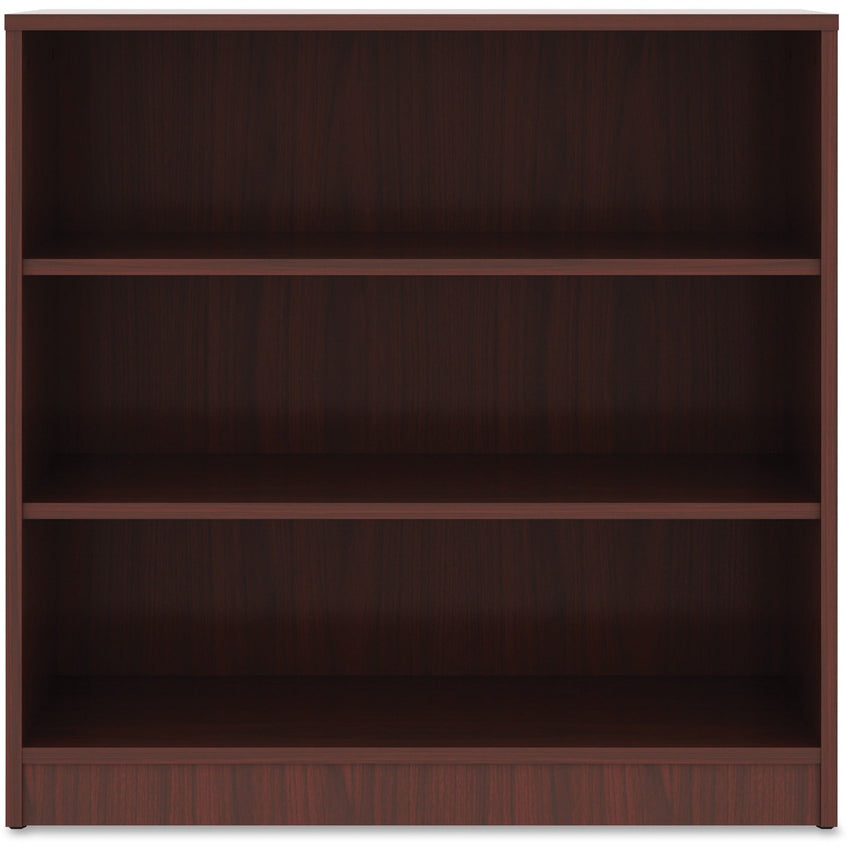 Lorell Professional 3 - Shelf Laminate Bookcase 36"W x 12"D x 36"H with Adjustable Shelving (LLR - LLR9978X) - SchoolOutlet