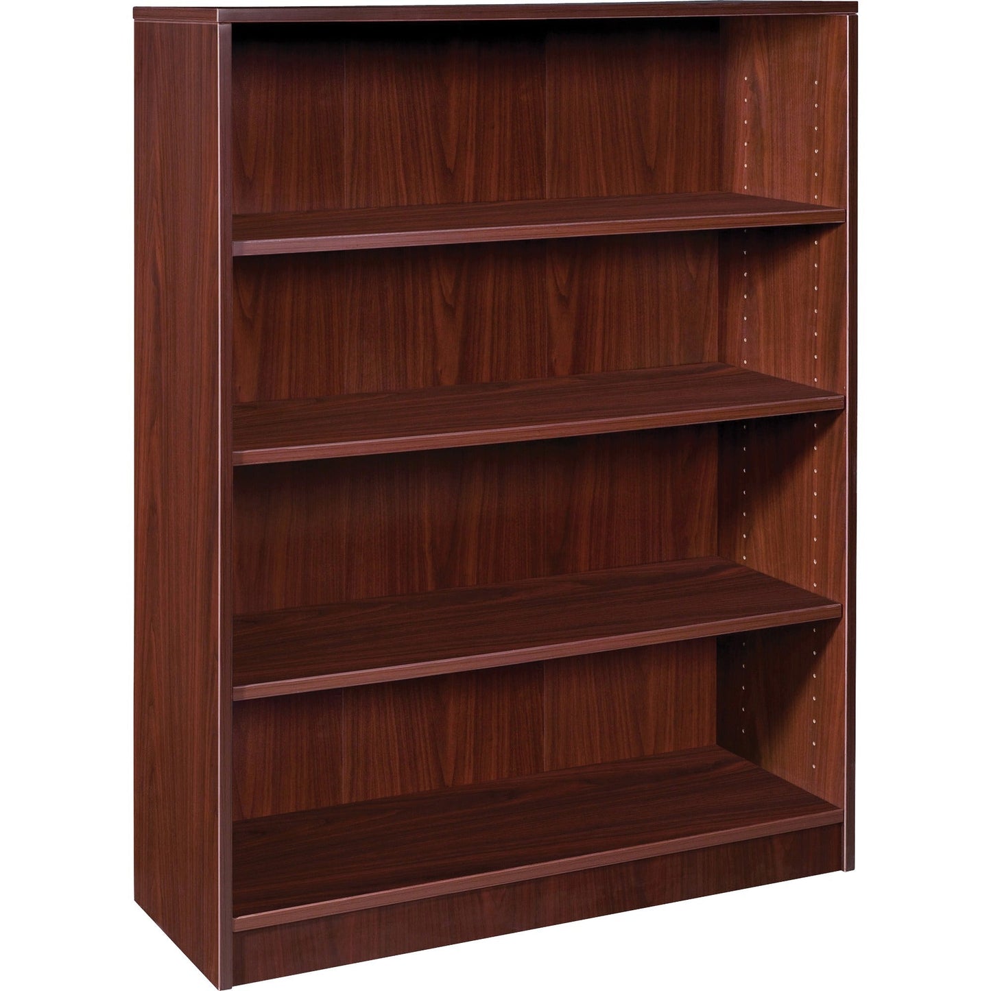 Lorell Professional 4 - Shelf Laminate Bookcase 36"W x 12"D x 48"H with Adjustable Shelving (LLR - LAM - BC48 - 4S) - SchoolOutlet