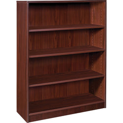 Lorell Essentials Series Laminate 4 Shelf Bookcase 36"W x 12"D x 48"H (LLR-ESS-BOOKCASE-48H)