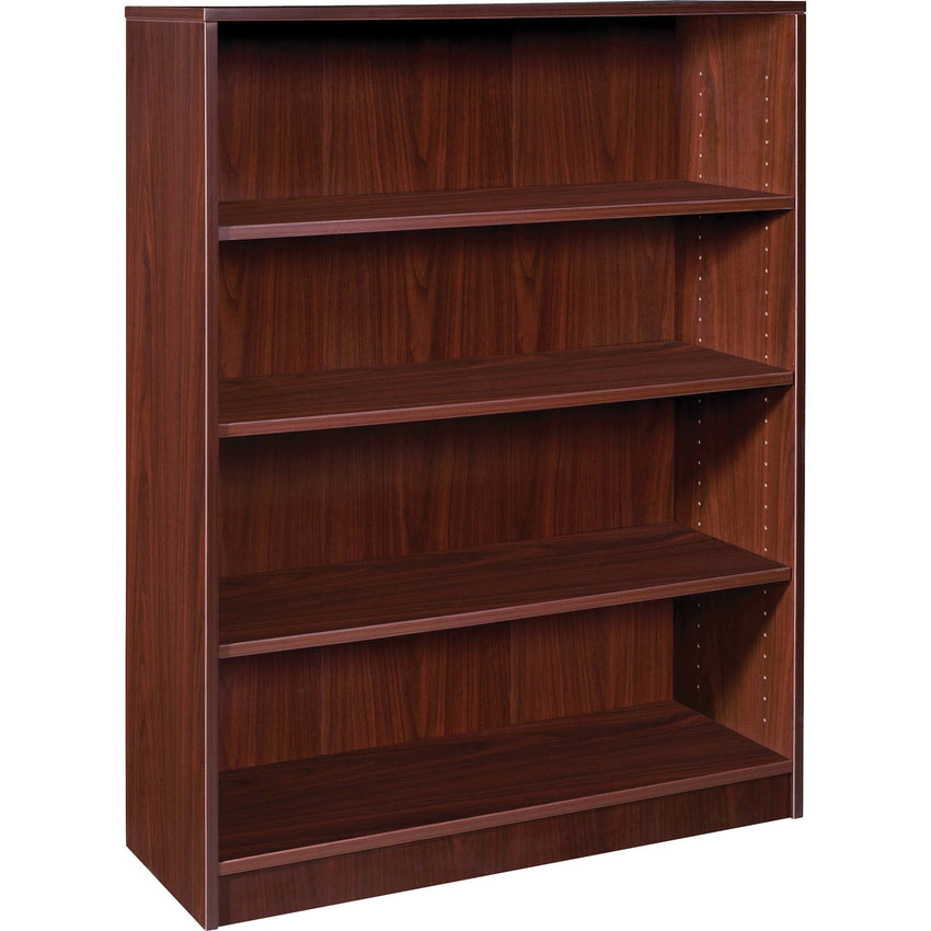 Lorell Professional 4 - Shelf Laminate Bookcase 36"W x 12"D x 48"H with Adjustable Shelving (LLR - LAM - BC48 - 4S) - SchoolOutlet