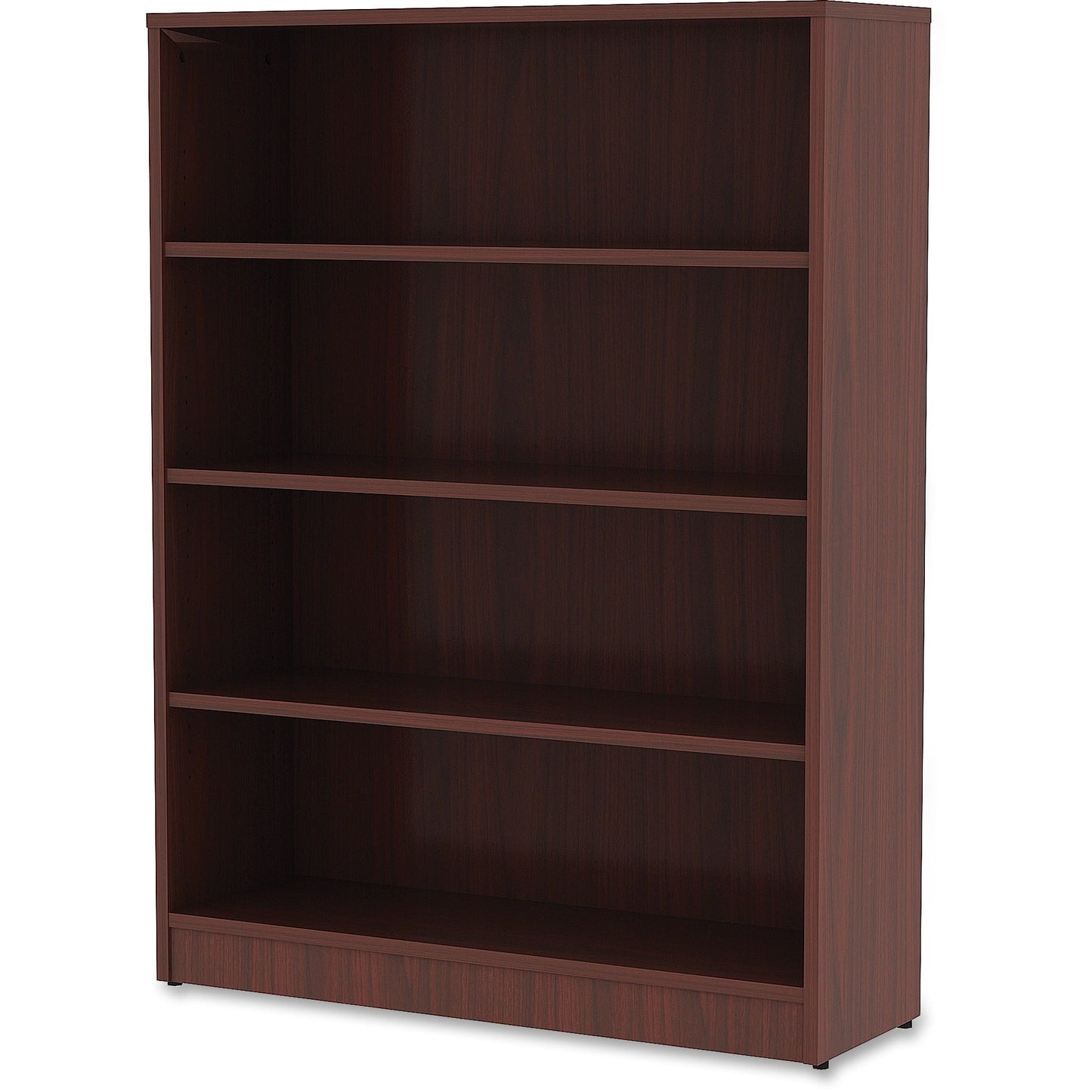 Lorell Professional 4 - Shelf Laminate Bookcase 36"W x 12"D x 48"H with Adjustable Shelving (LLR - LAM - BC48 - 4S) - SchoolOutlet
