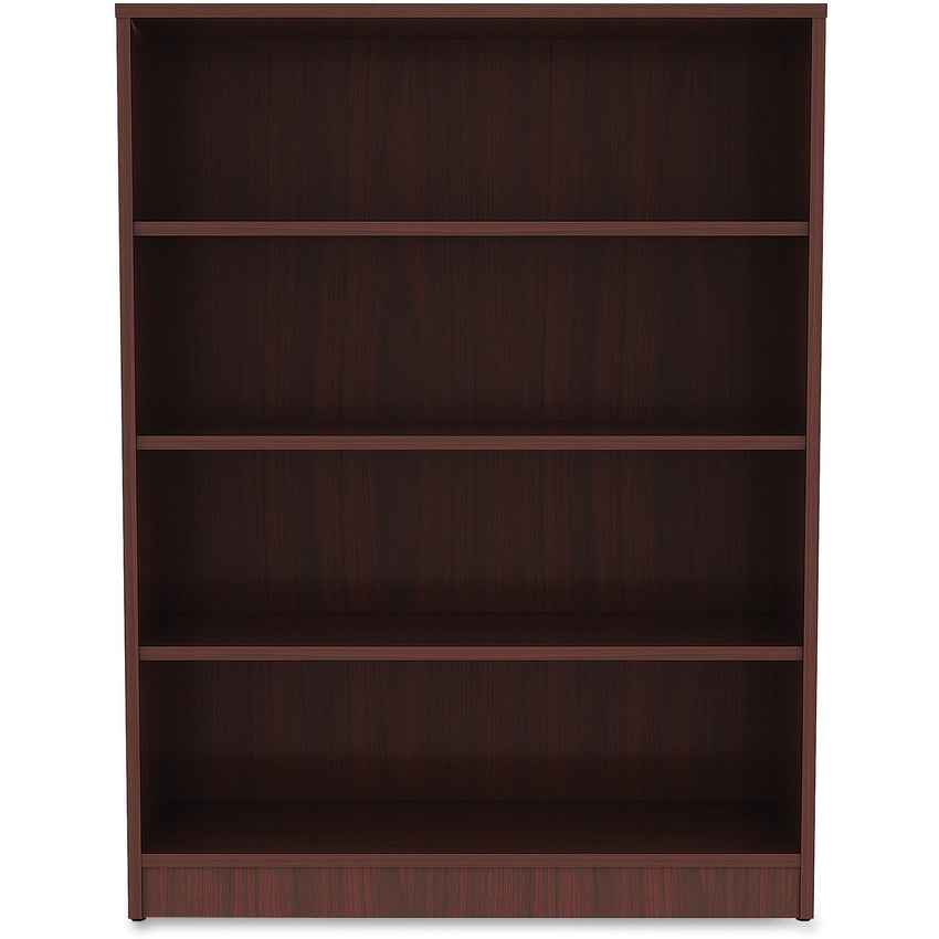 Lorell Professional 4 - Shelf Laminate Bookcase 36"W x 12"D x 48"H with Adjustable Shelving (LLR - LAM - BC48 - 4S) - SchoolOutlet