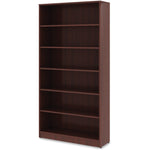Lorell Professional 6 - Shelf Laminate Bookcase 36