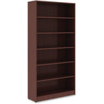 Lorell Professional 6 - Shelf Laminate Bookcase 36