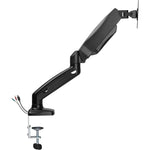 Lorell Single Monitor Mounting Arm Height Adjustable Black (LLR - LLR99800) - SchoolOutlet