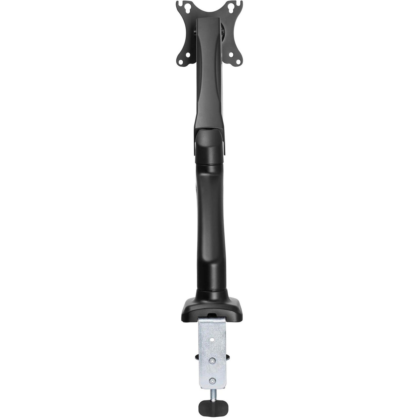 Lorell Single Monitor Mounting Arm Height Adjustable Black (LLR - LLR99800) - SchoolOutlet